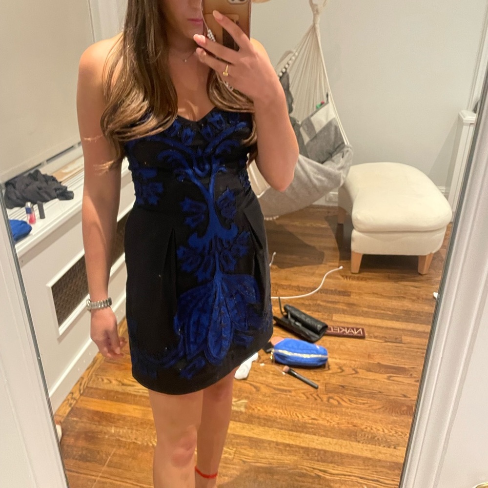 BCBG Strapless Dress